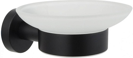 AQ4003MB ВЕГА мыльница, матовый черный 500_191_3225649